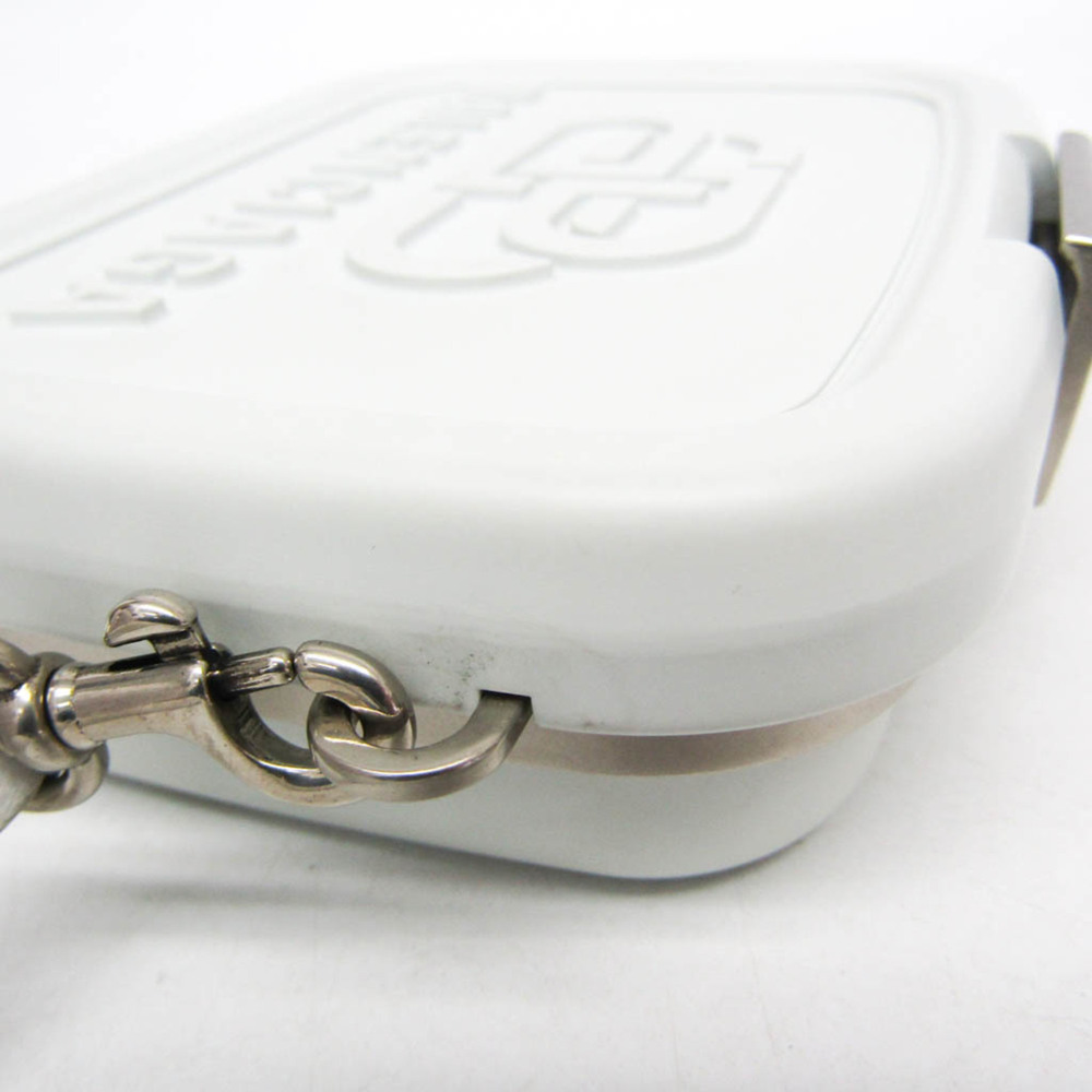 Balenciaga Lunchbox Mini Case 638324 Women's Plastic,Leather Shoulder Bag White - Picture 5 of 16